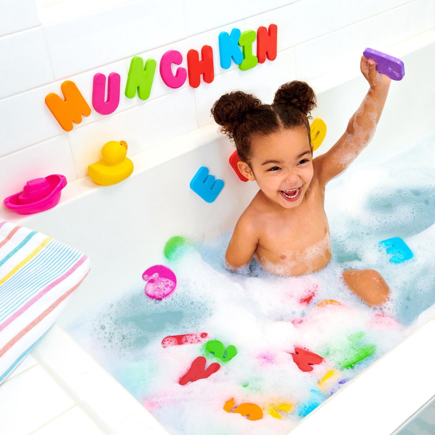 Munchkin Learn™ Lettres & Chiffres pour le Bain