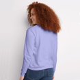 thumbnail image 4 of Hanes Womens ComfortSoft EcoSmart Crewneck Sweatshirt, XL, Peri Blue, 4 of 4
