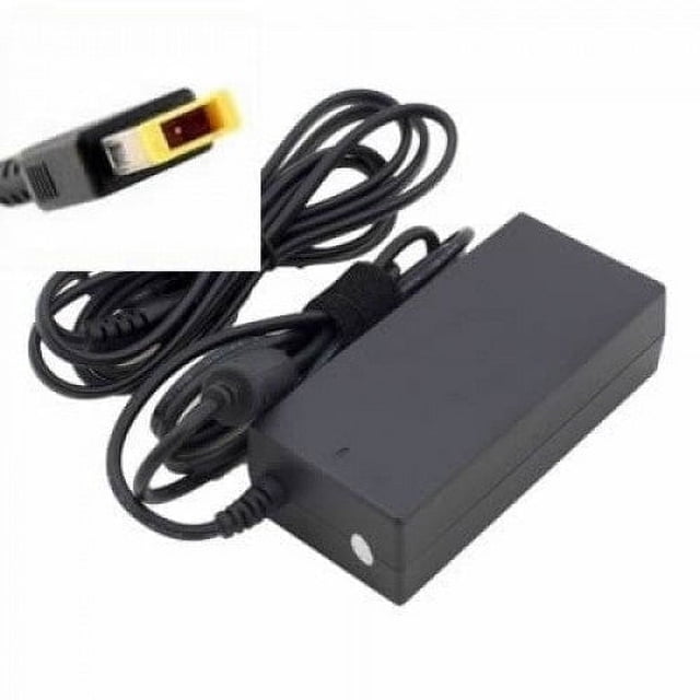 For Lenovo 20V - 3.25A - 65W Slim Rectangle Squared Tip Replacement Laptop AC Power Adapter