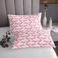thumbnail image 3 of Erosebridal Bowknot Coverlet Set King for Teens, Glitter Ribbon Bedding Set, Princess Style Decor, 3 of 5