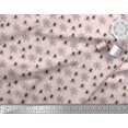 thumbnail image 3 of Soimoi Pink Rayon Fabric Web & Spider Insects Print Fabric by the Yard 42 Inch Wide, 3 of 3