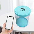 thumbnail image 2 of 1 Piece Time Lock Box for Games Multifunctional Lock Container Game Snack Pantry Blue, 2 of 7