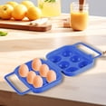thumbnail image 1 of Portable Egg Holder and Protective Storage Tray for Secure Kitchen Camping Picnic Travel Transport, 1 of 4