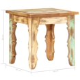 thumbnail image 3 of vidaXL Coffee Table 40x40x40 cm Solid Reclaimed Wood, 3 of 4