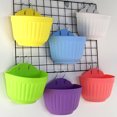 thumbnail image 4 of Coofit 2PCS Hanging Flower Pot Decorative Hanging Plant Pot Planter Pot with Hook, 4 of 4