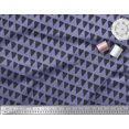 thumbnail image 2 of Soimoi Purple Rayon Fabric Triangle Geometric Print Fabric by the Yard 42 Inch Wide, 2 of 3