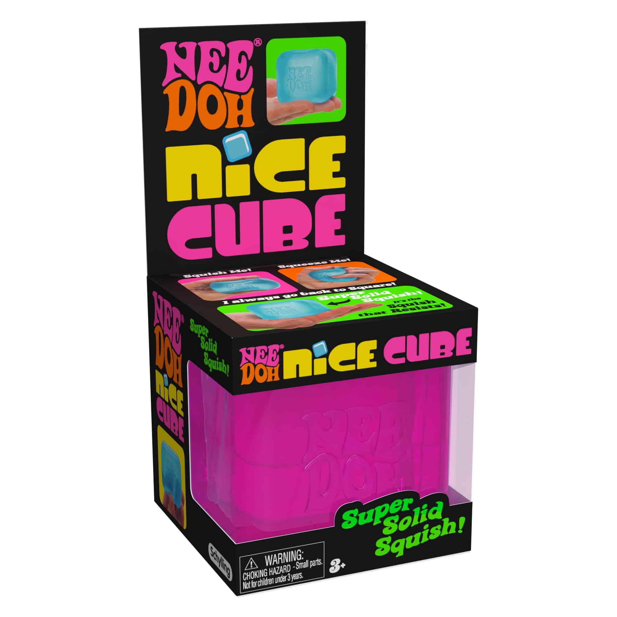 Nice Cube - Sensory Squeeze Toy with Super Solid Squish - 2.25