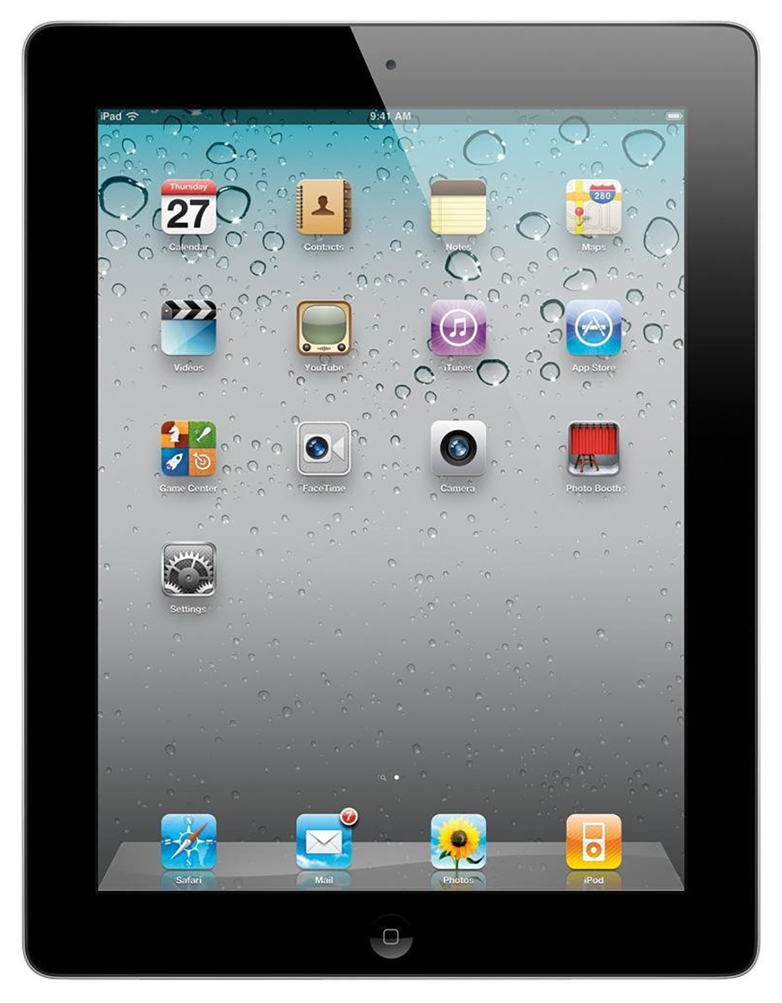 Restored Apple iPad 2 9.7-16GB Wi-Fi Black Good