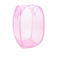 thumbnail image 2 of Roiihwy Collapsible Laundry Basket, Breathable Mesh Laundry Hamper Bag with Sturdy Handles and Side Pocket for Laundry Room Organization, Clothes and Storage, 2 of 6