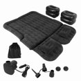 thumbnail image 2 of Car Air Mattress Thickened Travel Bed Sleeping Pad Camping Accessory, 2 of 7