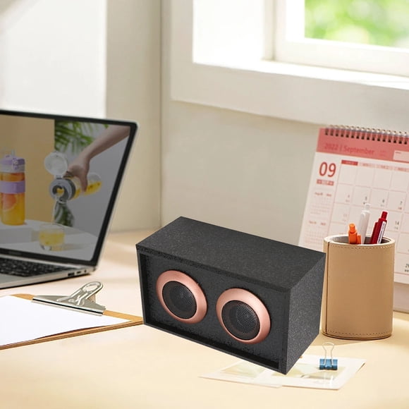 Haut-parleur Tweeter en Bois pour Cinéma Maison, Haut-Parleur Passif Audiophile Pure Treble 35 W 6 Ohms, Haut-Parleur Tweeter Sonore Hi-Fi Portable Sans Perte pour Système de Son de Cinéma Maison