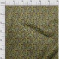 thumbnail image 3 of oneOone Cotton Flex Brown Fabric Floral Craft Projects Decor Fabric Printed By The Yard 40 Inch Wide, 3 of 4