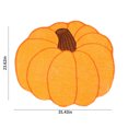 thumbnail image 3 of Orange Pumpkin Bath Mat For Bathroom, Cute Pumpkin Orange Bathroom Rug Non Slip Shaped Bathtub Rug Bathroom Tub Plush Shower Rugs Washable, 3 of 8
