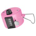 thumbnail image 1 of 4 Digit Counting Manual Hand Tally Number Counter Mechanical Click Clicker, 1 of 1