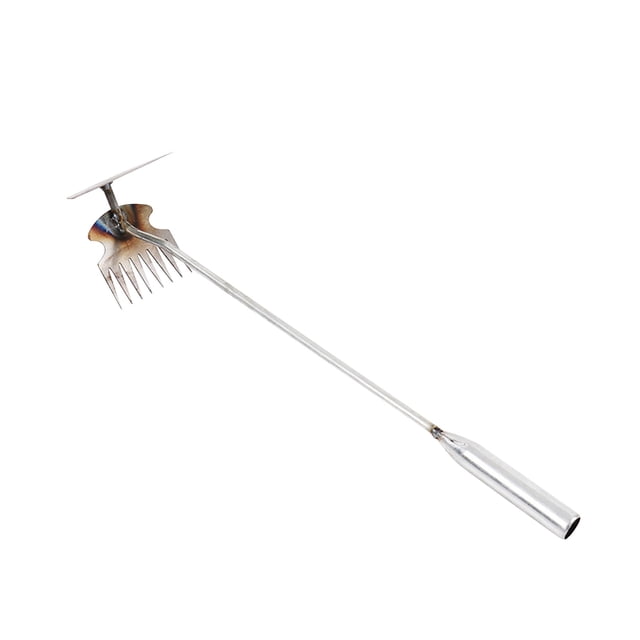 Rbaofujie Grass Puller, Weeding Tool, Weeding Multi Teeth Tool, Stainless Steel Digging Vegetables, Rooting Multi Function Shovel, Weeding and Weeding