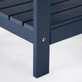 thumbnail image 4 of Backyard Lifestyles Outdoor Side Table with Shelf - Polycarbonate - Navy Blue, 4 of 4