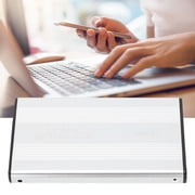 2.5in 2TB Portable External Hard Drive Enclosure, HDD Plug Play 3TB USB2.0 SSD Disk Box 1tb External Hard Enclosures for OS X Laptops Data Storage Noir Drive HDD SSD Laptops