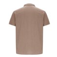 thumbnail image 4 of EOYWHK Chemise en Lin pour Hommes Manches Courtes Chemise Légère Boutonnée Col Rabattu Blouse M-3TG, 4 of 6
