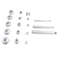 thumbnail image 2 of Bushing Driver Tool Set, Bearing Race Seal Bush Driver Set High Strength Potable Knurled Grip  For Cars Motorcycles, 2 of 8