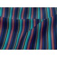 thumbnail image 3 of oneOone Viscose Jersey Fabric Multicolor Stripe Print Fabric By Yard 60 Inch Wide, 3 of 4