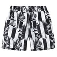 thumbnail image 1 of MIASHUI Maillots de Bain Garçon Shorts d'Été Légers de Plage Shorts de Natation,Noir,3-4 Ans, 1 of 7