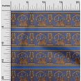 thumbnail image 1 of oneOone Georgette Viscose Fabric Ethnic Block Print Fabric By The Yard 42 Inch Wide, 1 of 4