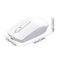 thumbnail image 3 of CQCYD Wireless and Bluetooth Two Mode Connection Mouse, 1200 DPI Adjustment, Type-C Fast Charging Office Gaming Mouse, Silent Click, 5-Speed DPI Mouse for Computer, Laptop and Gaming, 3 of 6