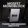 thumbnail image 3 of Boss Audio Systems 1100 Watt Monoblock Car Amplifier for Low/High Level Inputs, 3 of 6