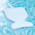 thumbnail image 3 of Magic Time Flotteur de Piscine International en Selle, Motif Chevron Bleu (Lot de 2), 3 of 3