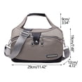 thumbnail image 2 of SMihono Closet Organizers and Storage for Clothes Fashion Multifunctional Large Capacity HandbagTote Bag Storage Bag Handle Bag Large Capacity Handbag Storage Trunks and Bag, 2 of 2