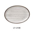 thumbnail image 1 of Yanco LY-2108 Lyon 8 x 5.5 x 0.75 in. Coupe Plat&44; Glaçure Réactive - Pack de 36, 1 of 1