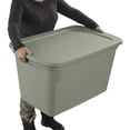 thumbnail image 3 of Sterilite 114 L Tote - Green, 3 of 4