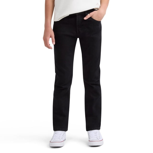 Levi Strauss Signature Boys' Mid-Rise Slim Fit Jeans