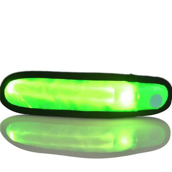 Blinkee 665085 Jogging Bicycling LED Armband, Green