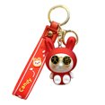 thumbnail image 1 of Frosted Rabbit Porte-Clés Acrylique Rouge Porte-Clés Délicat Moderne Porte-Clés Rouge Pendentif Fait Main Accessoires Porte-Bonheur Cadeaux pour Hommes Type 2, 1 of 9