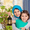 thumbnail image 2 of YOPTOP Ramadan Lantern Decoration Plastic LED Eid Mubarak Lamp Exquisite Battery Powered Ramadan Festival Table Light Home Festival Decoration Gift for Children Home Tabletop Decor,black, 2 of 9