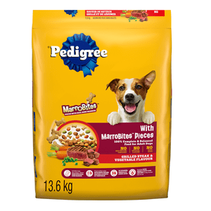 PEDIGREE MARROBITES Adult Dry Dog Food Grilled Steak & Vegetable Flavour 13.6kg