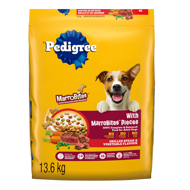 PEDIGREE MARROBITES Adult Dry Dog Food Grilled Steak & Vegetable Flavour 14kg