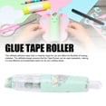 thumbnail image 3 of Retractable Double Sided Tape Roller Adhesive Dispenser Runner with 8 Refills for Scrapbooking Crafts Wrapping Photo Safe Modern Stationery Tool, 3 of 7