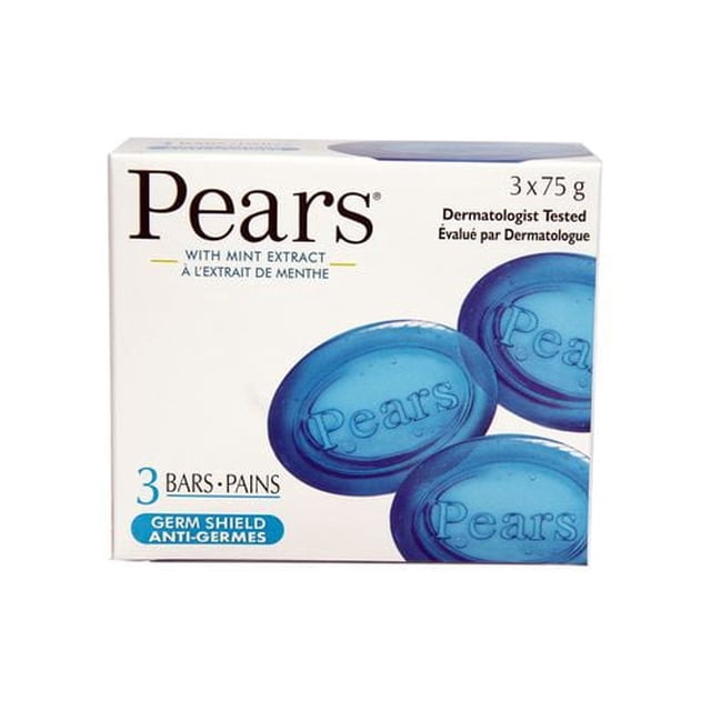 Pears Savon Anti-Germes (3 Pains)