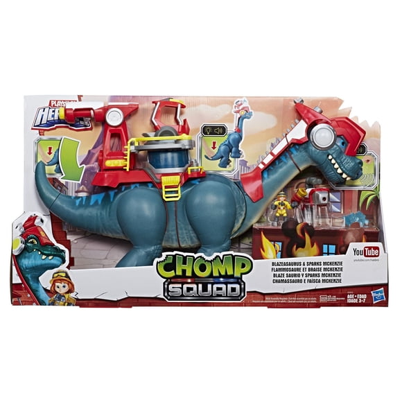 Playskool Heroes Chomp Squad - Flammosaure et Braise McKenzie