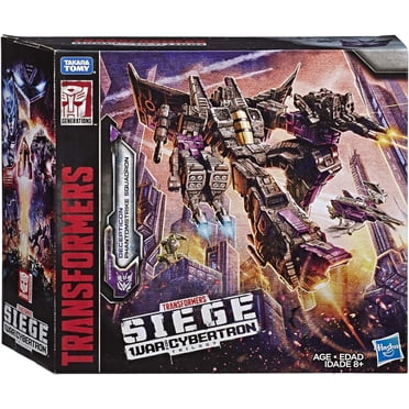 Transformers Siege War For Cybertron Figurine Articulée de 7 Pouces Classe Voyager Ensemble de 4 - Réédition de l'Escadron Phantomstrike