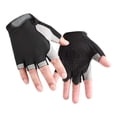 thumbnail image 1 of Kids Half Finger Sports Gloves for Outdoor Cycling Exercise Riding Biking Skating Climbing Lightweight Breathable Durable, 1 of 3