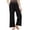 AA-Black, variant on QATAINLAV Cotton Linen Beach Pants with Pockets for Women Loose Fit Drawstring High Waist Trousers Business Casual Work Pants Navy XXXL Purses for Women Clearance