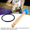 thumbnail image 4 of Singing Bowl Mallet,Bowl Rubber Mallet Head Clear Beautiful Sound With Rubber, 4 of 8
