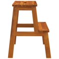 thumbnail image 3 of vidaXL 2 Step Stool 40x38x50 cm Solid Wood Acacia, 3 of 5