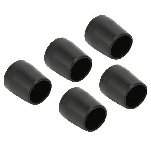 Non Slip Texture Thick Rubber Crutch Tips, Corrosion Resistance, Universal Size, Rubber Base, Walking on Uneven Ground Crutch Tips Thick Rubber Single Angle Cane Foot Cane