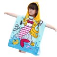 thumbnail image 3 of Children Bath Cloak Cartoon Kids Shower Hooded Towel Bathing Drying Pullover Poncho  Type 4, 3 of 10