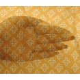 thumbnail image 4 of oneOone Viscose Chiffon Fabric Dot & Floral Block Print Fabric BTY 42 Inch Wide, 4 of 4