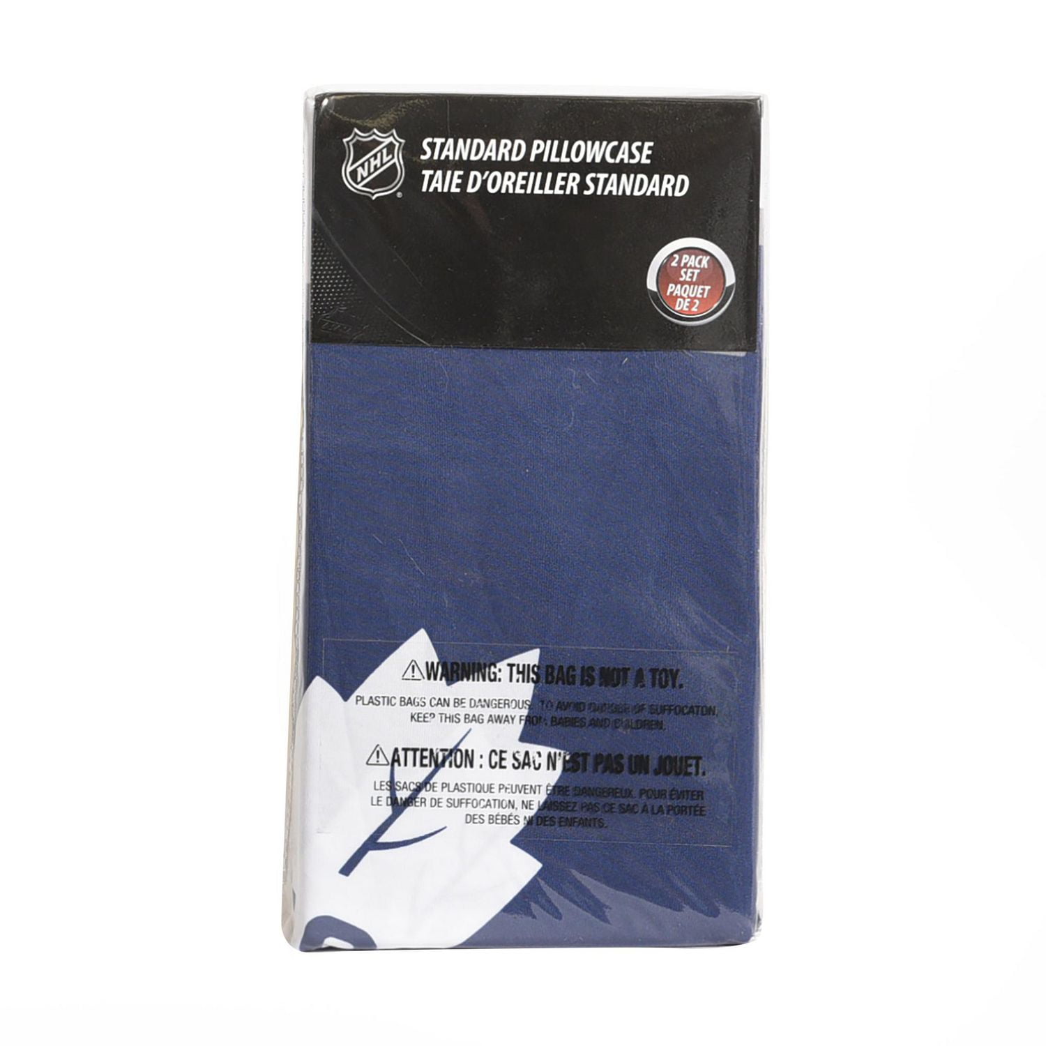 Taies d'oreiller LNH Toronto Maple Leafs 2Pqt (20 "x30")